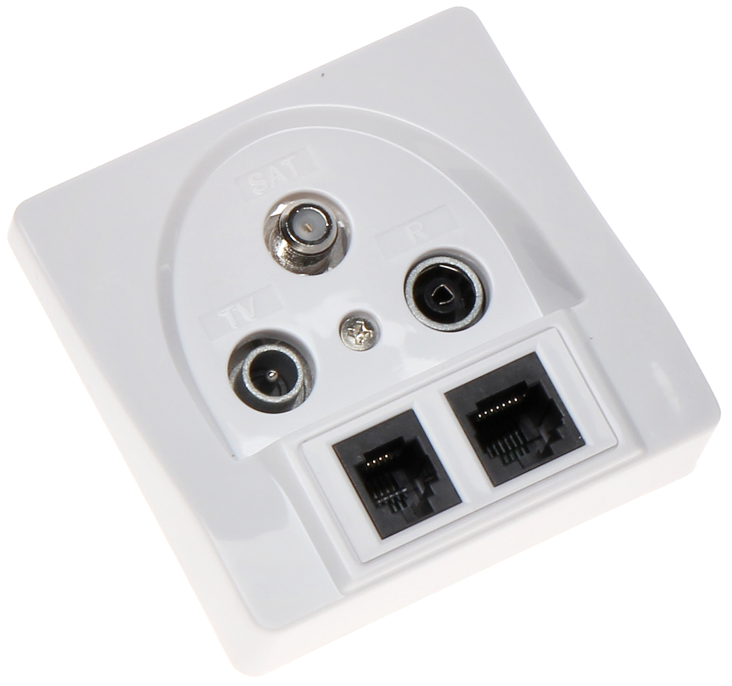 

Gniazdo końcowe GAR-SAT/2RJ SAT+RJ45+RJ11