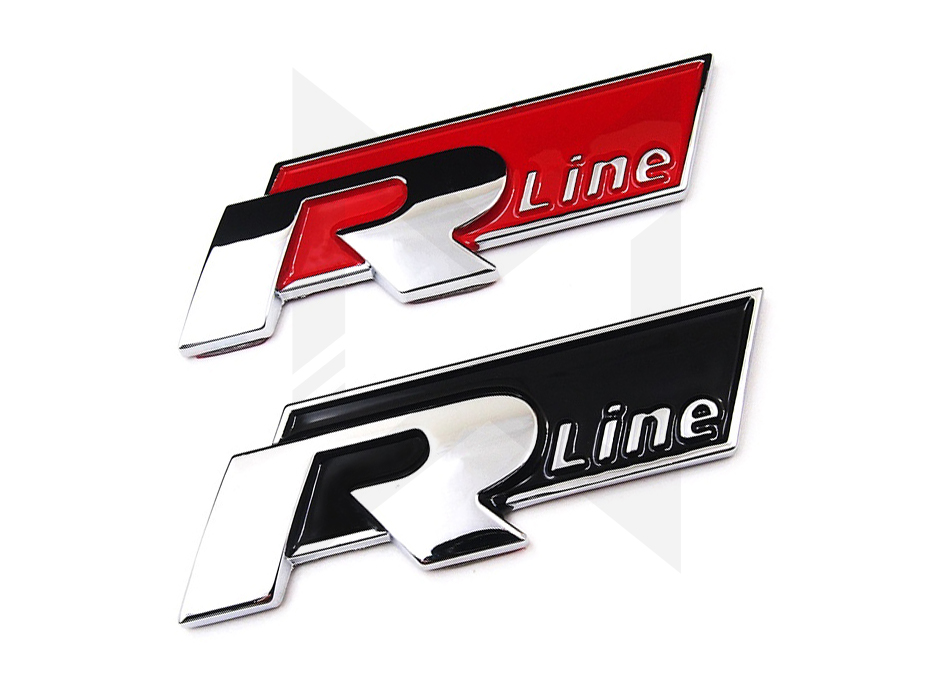 Р лайн. Фольксваген r line эмблема. Шильдик r line. Шильдик VW. R line надпись.