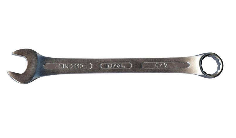 Klucz plasko oczkowy 50 mm DIN3113 DREL