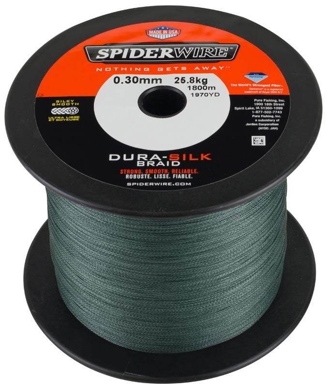 Akce!!! Spiderwire Dura Silk Dark Green 0,20 mm 1800 m