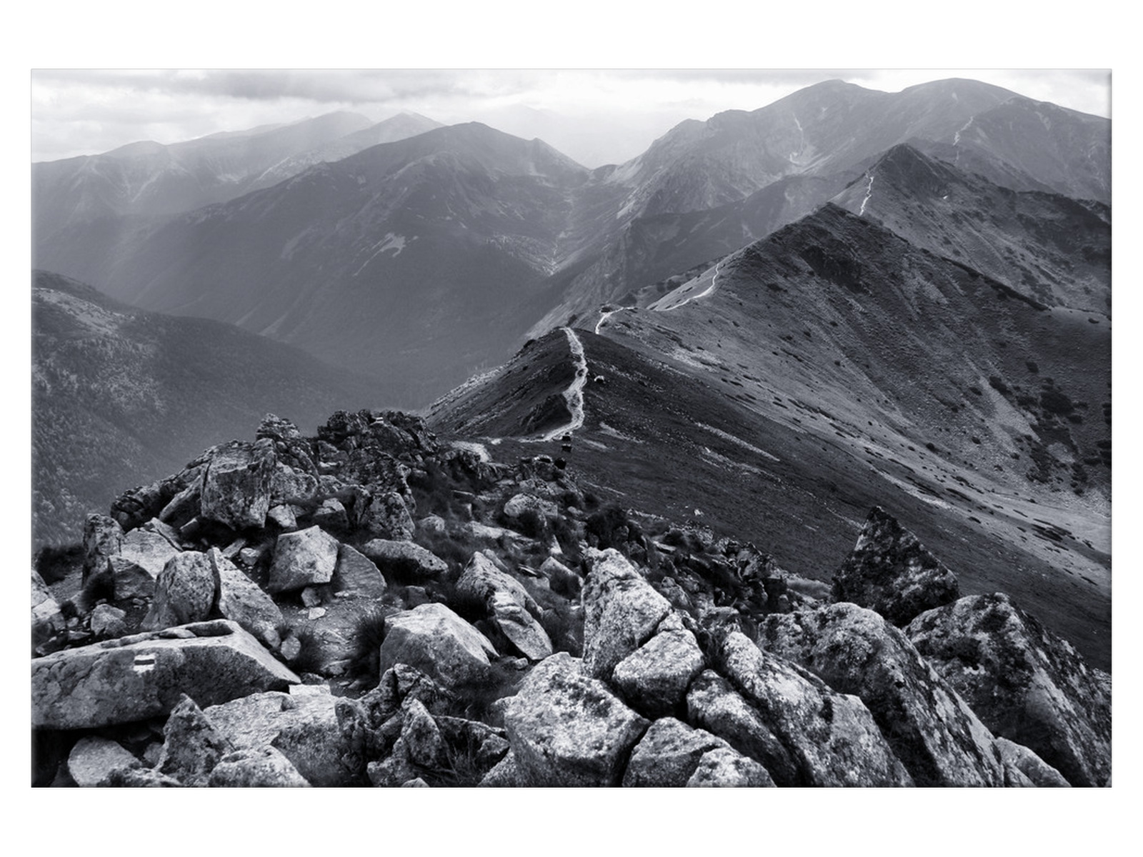 

Obraz na płótnie Widok górski Tatry 120x80 477A_1B