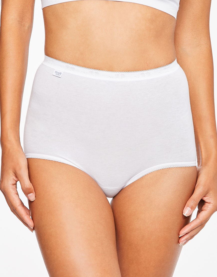 

Sloggi Basic Maxi Bawełna Biel Biały 60
