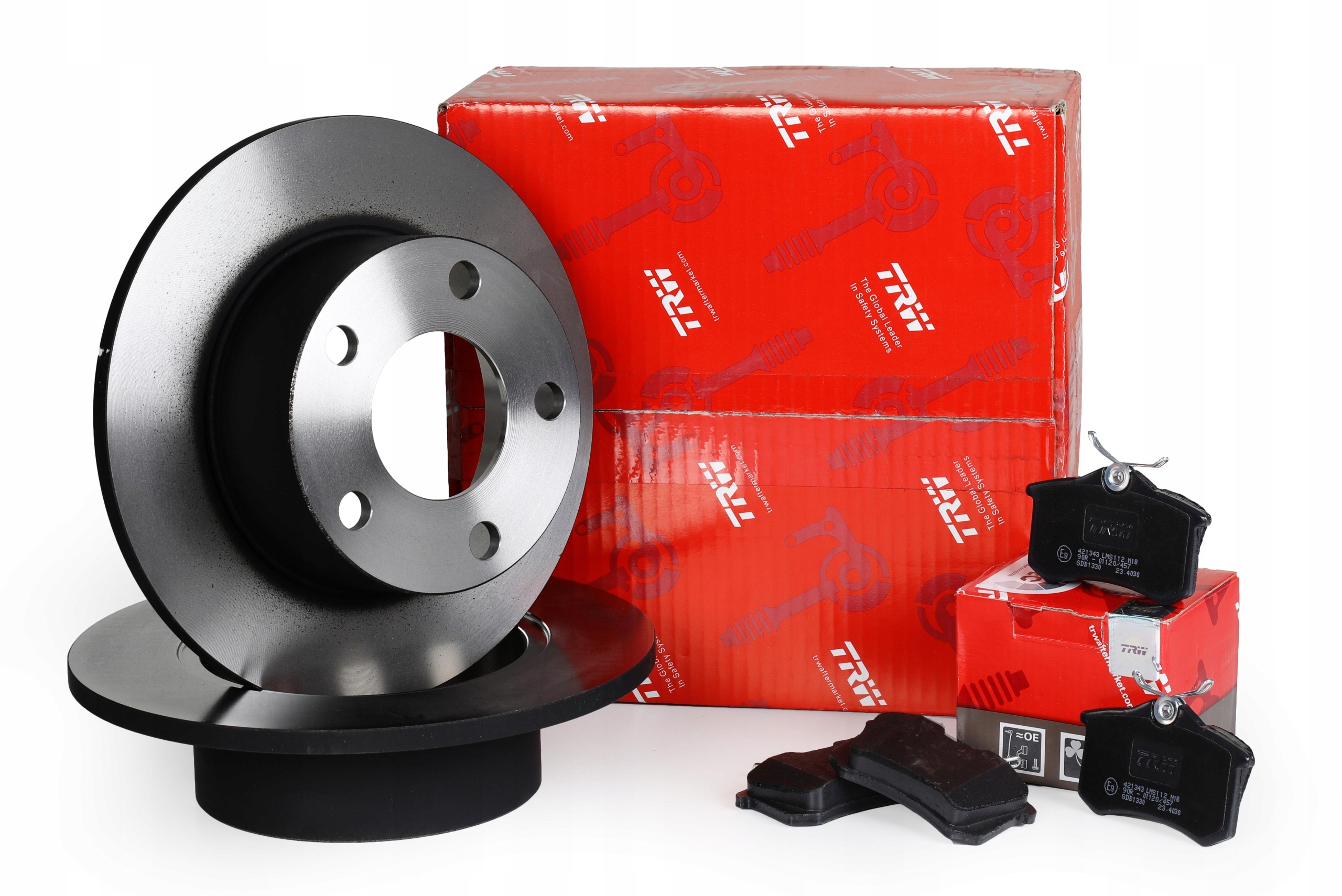 

Tarcze Klocki Tył Trw Audi Tt 8N 230mm