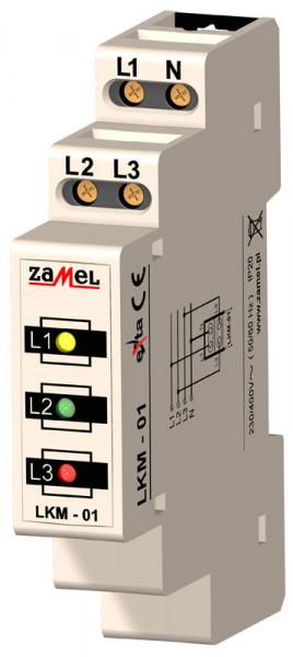 

Wskaźnik Zasilania LKM-01-40 3F Led Zamel. Exta
