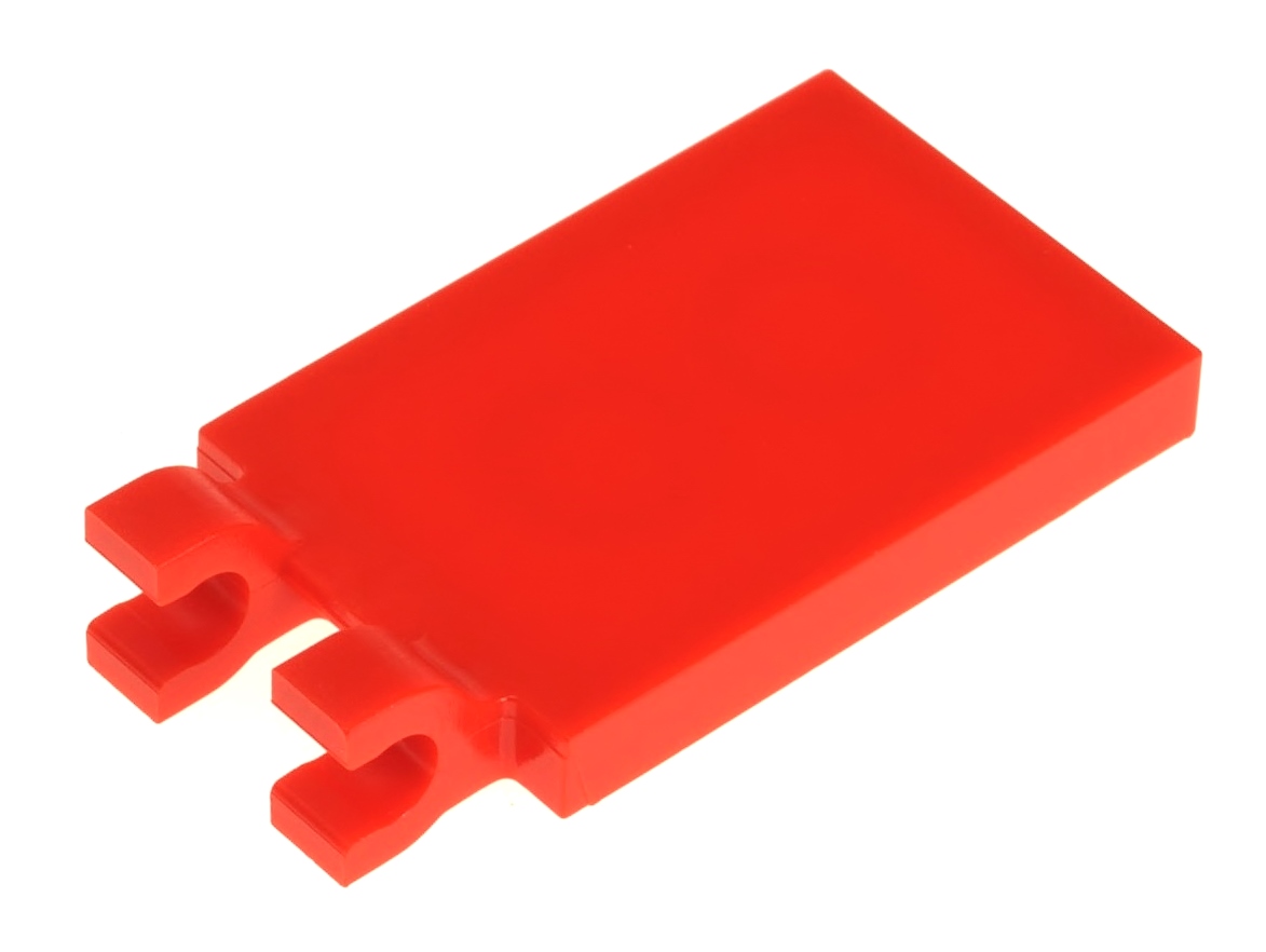 

Lego Płytka z zaczepami 2x3 30350b czerwona 2 szt.