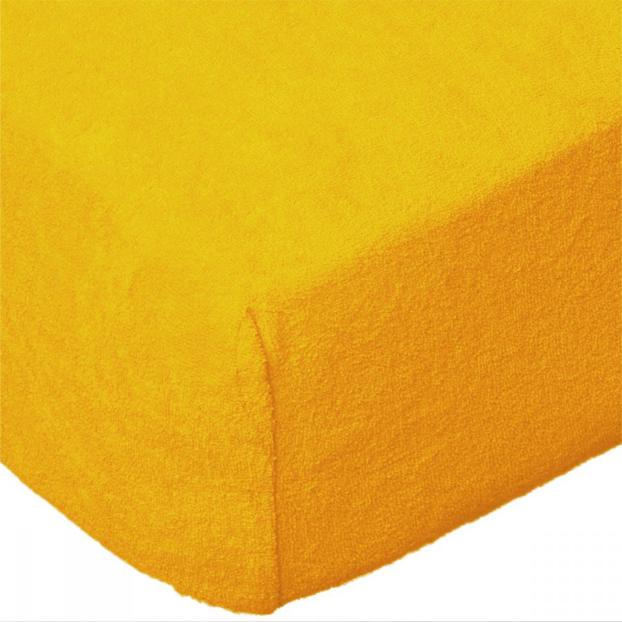 

Prześcieradło Frotte 90x200 wz. żółty