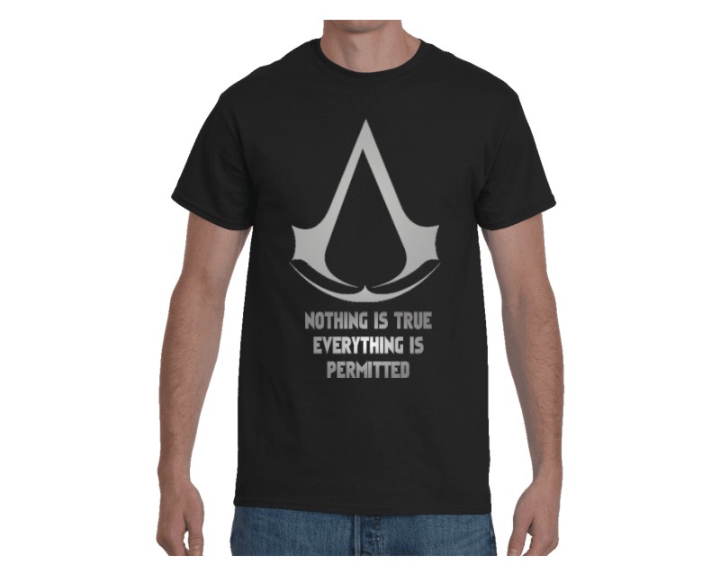 

Koszulka T-shirt Assassin's Creed Asasyn Tekst S