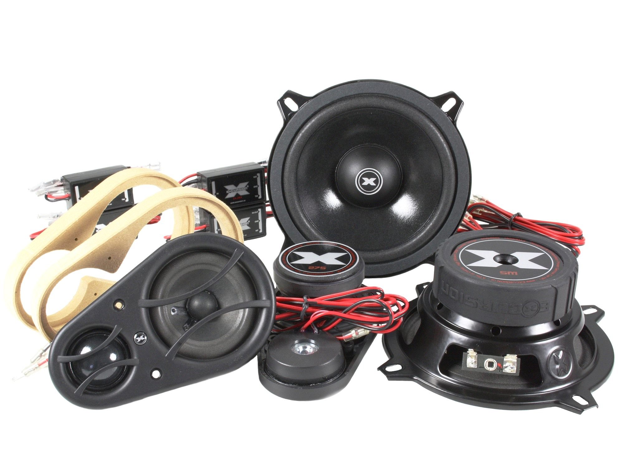 Automobilové reproduktory Excursion SX-5.3C Reproduktory Odsep 89 dB 60-20000 Hz