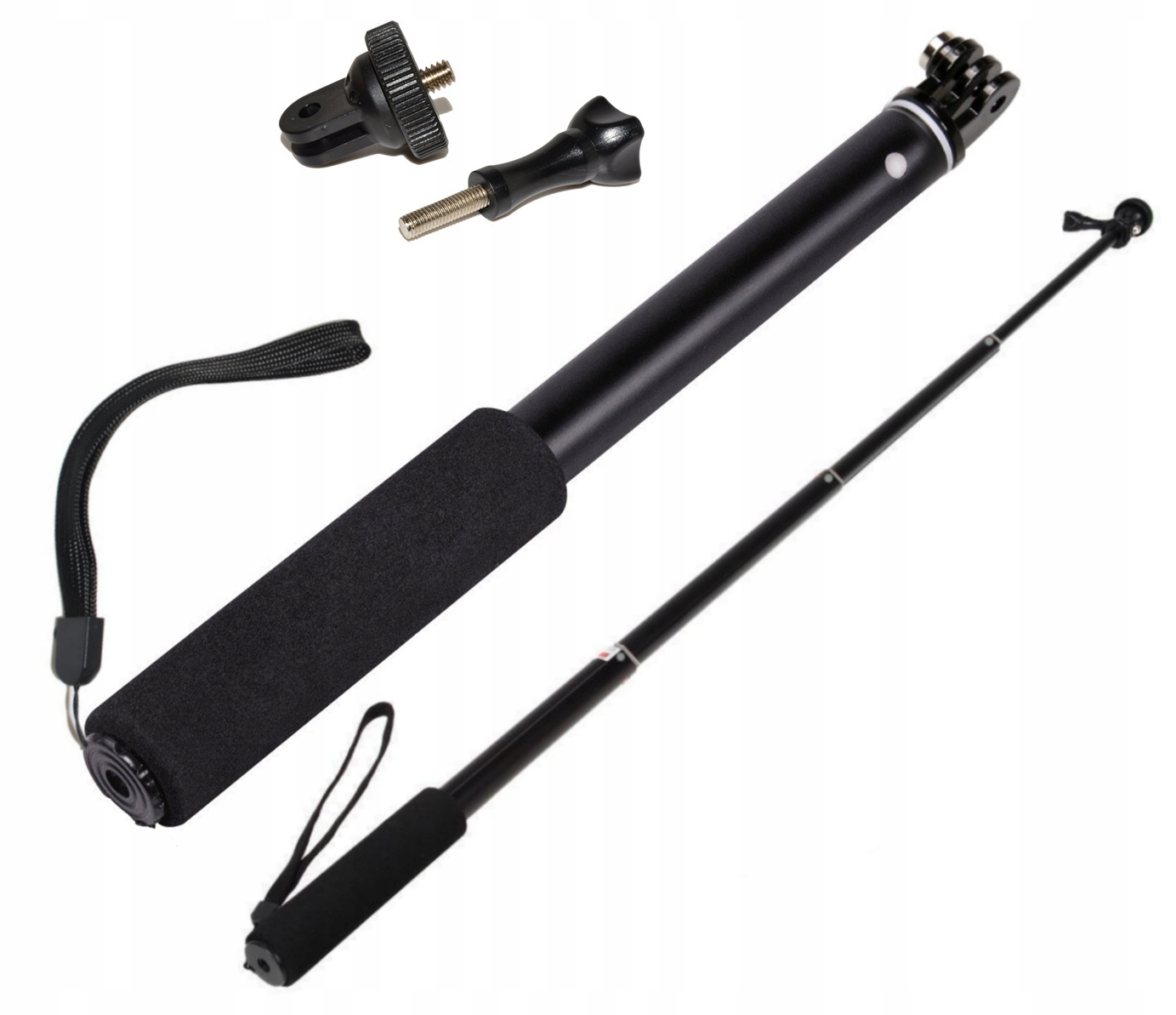 

Solidny długi Monopod uchwyt stick kijek do GoPro