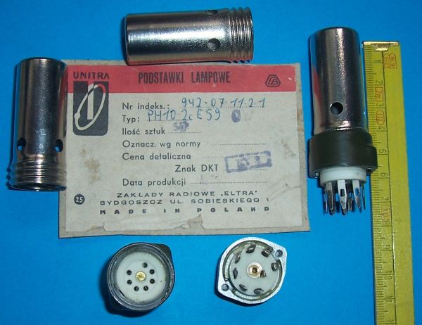 

Podstawka Heptal 7pin PH10-2CE59 Unitra