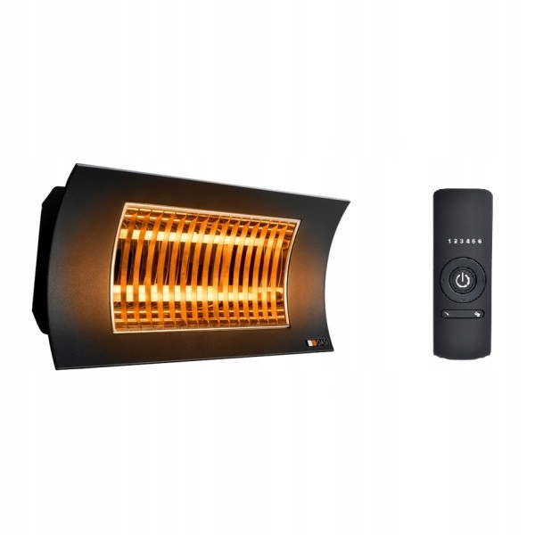 

Promiennik podczerwieni Oasi czarny 2000W + pilot