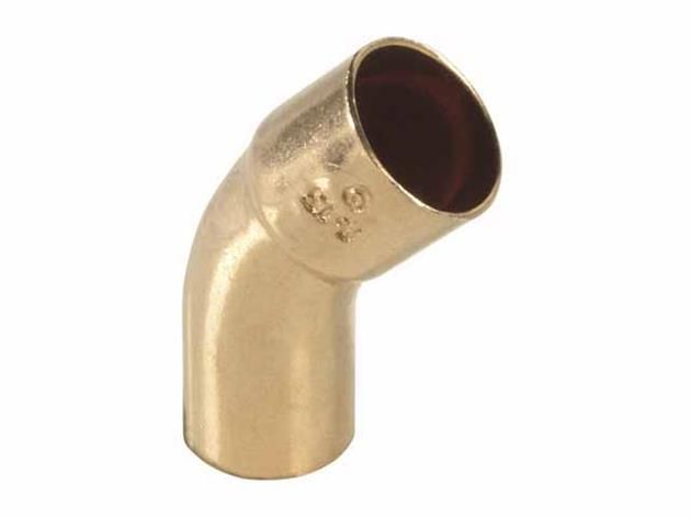 

Miedziane Kolano Nyplowe 45ST. 22MM York