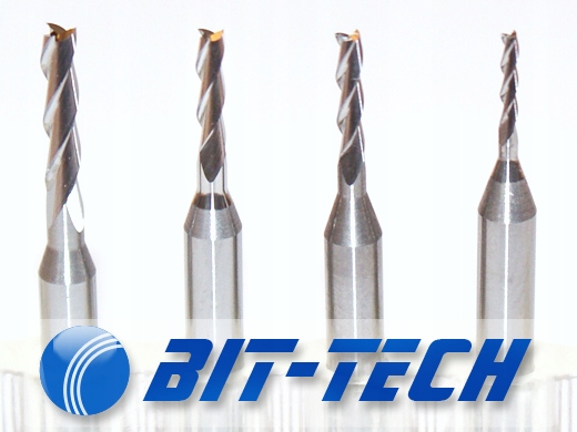 Frez VHM z węglika 1,5 mm 3-piórowy FREZARKA CNC Marka Bit-Tech
