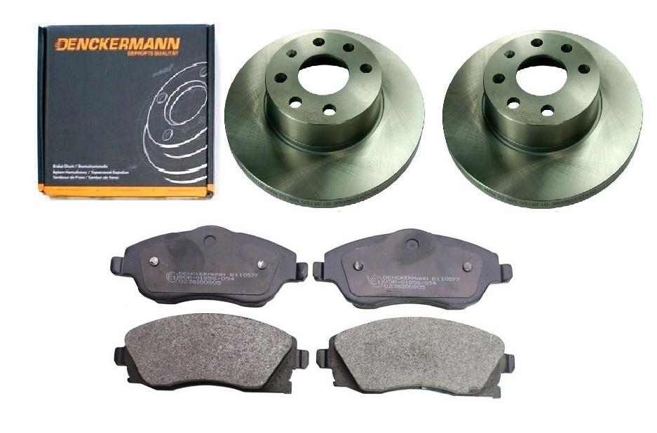 Kotouče Opel Corsa C 1.0 1.2 Přední 240 mm Sada plné