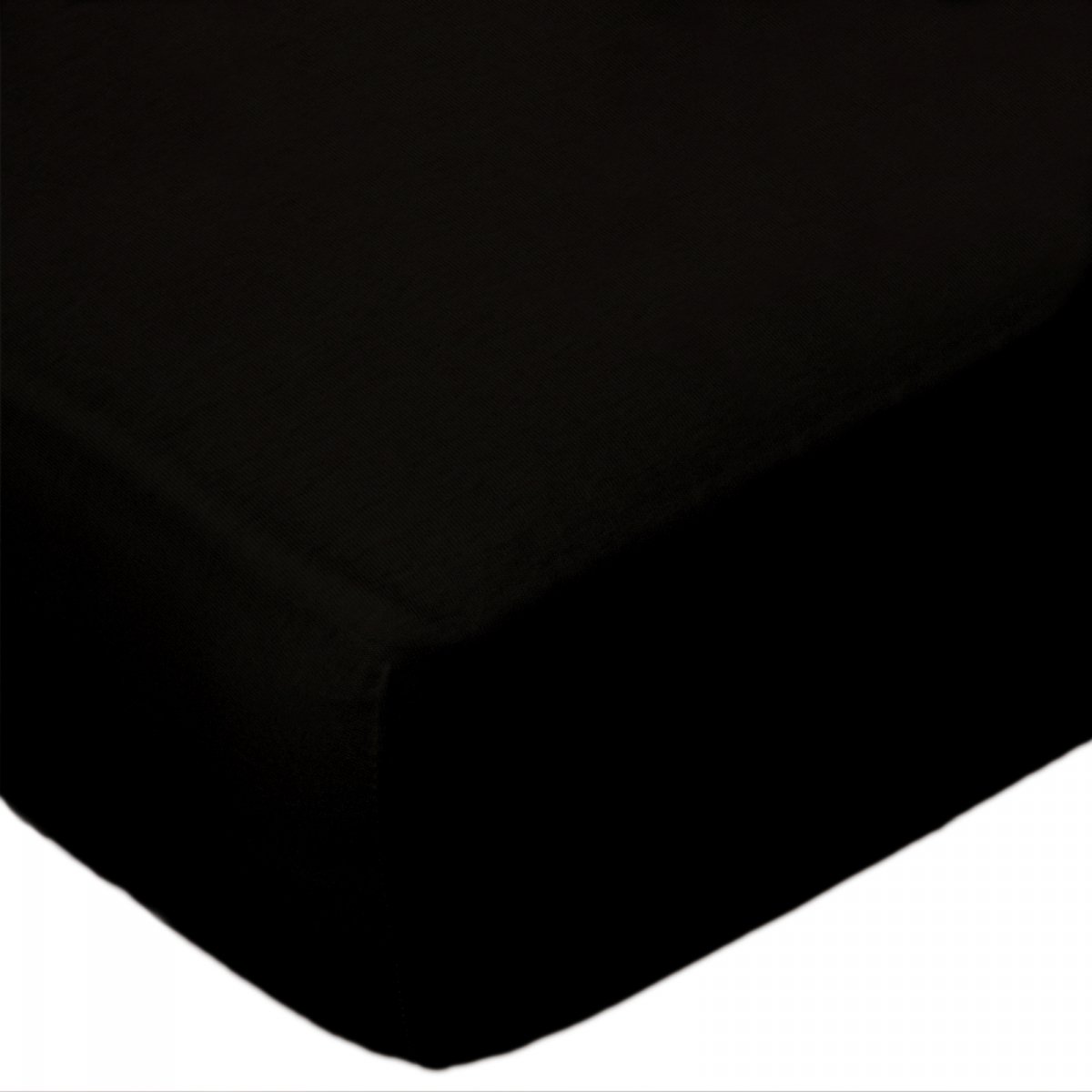 

Prześcieradło Jersey dżersej 80x160x15 wz. czarny