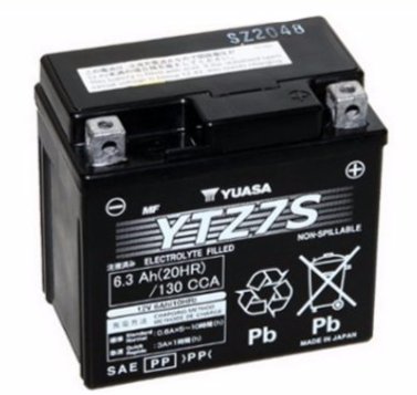 

Akumulator Yuasa YTZ7S Oryginał 12V/6.3Ah Japan