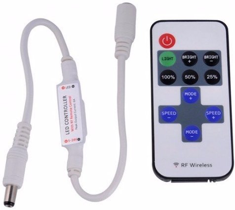 

Sterownik Led ściemniacz Kontroler Rf radiowy DC