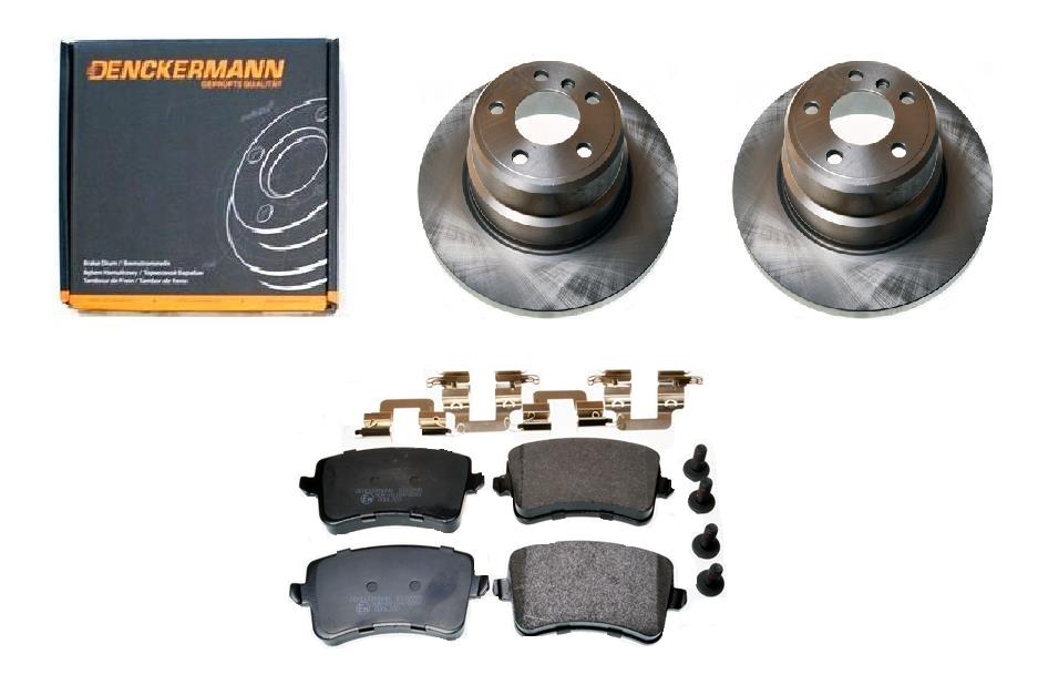 Kotouče Kostky Audi A5 Q5 Zadní 300mm Sada plné