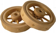 

2 drewniane koła- średnica 4cm do figur 9-11cm
