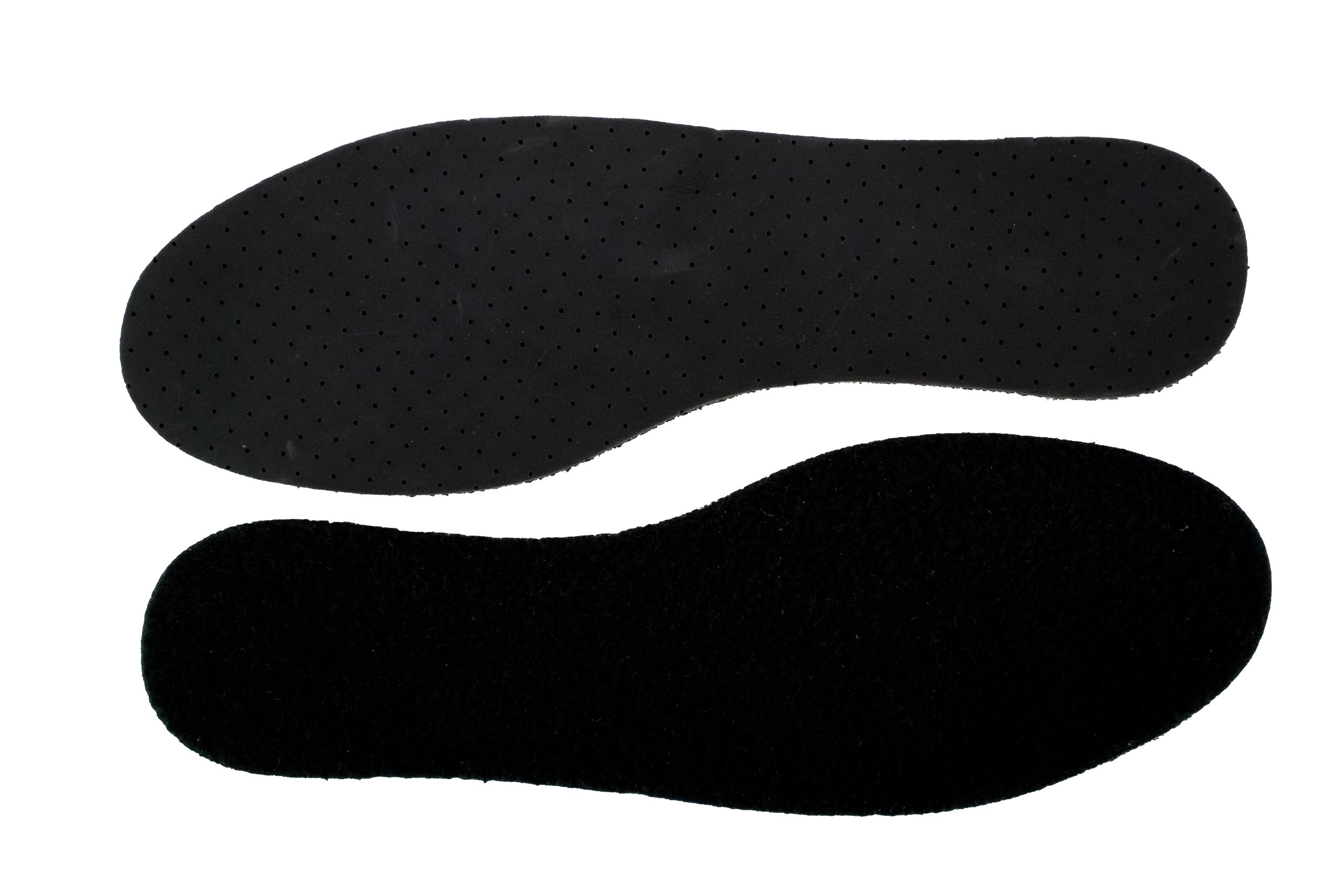 Стельки 1 пара perfetto черные 24-45 размер для обуви