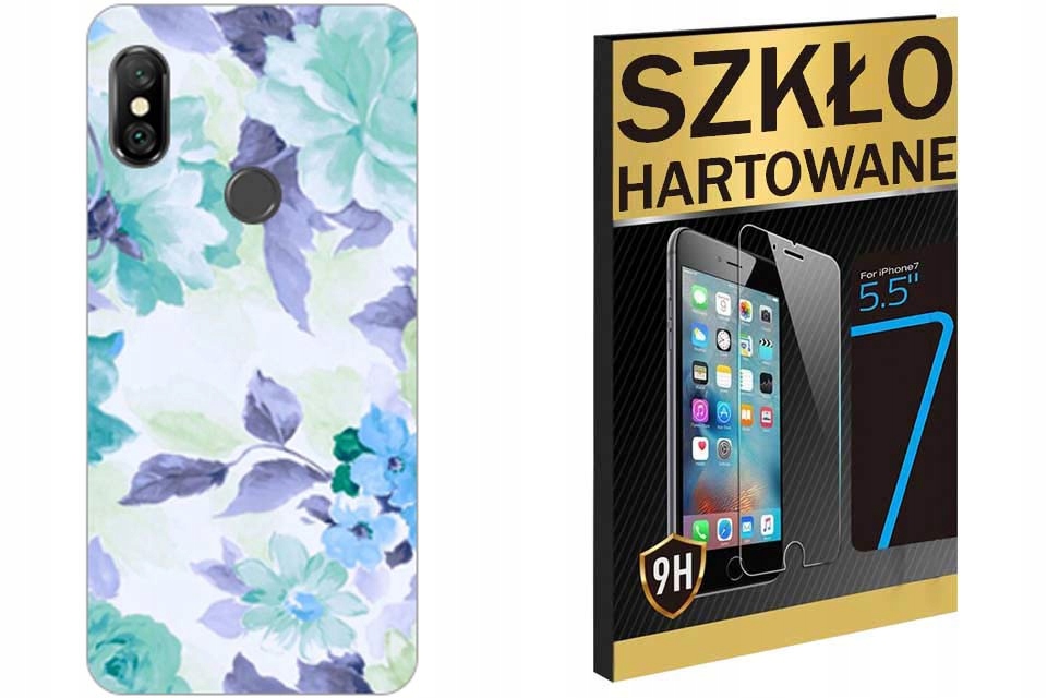 

200 wz. Etui+szkło do Xioami Redmi Note 6 Pro Case