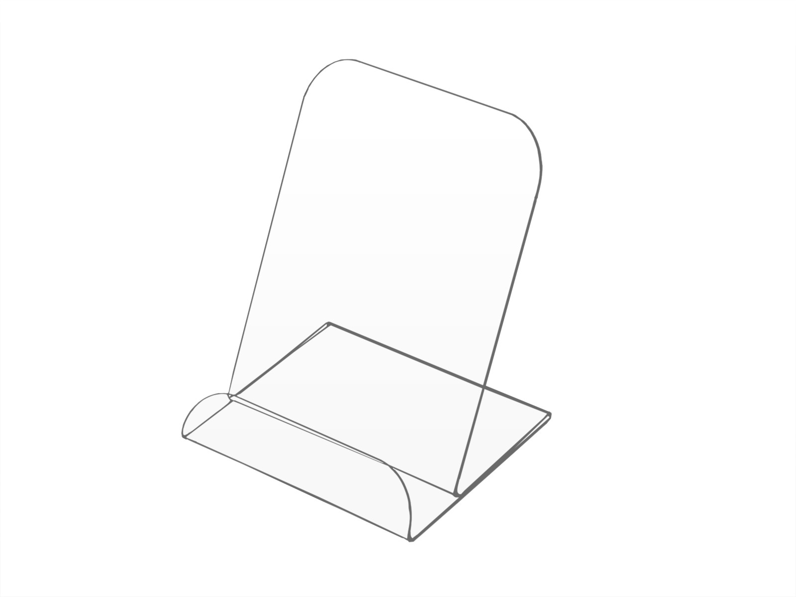 

Stojak Podajnik Kieszeń Ulotki Foldery Plexi A6