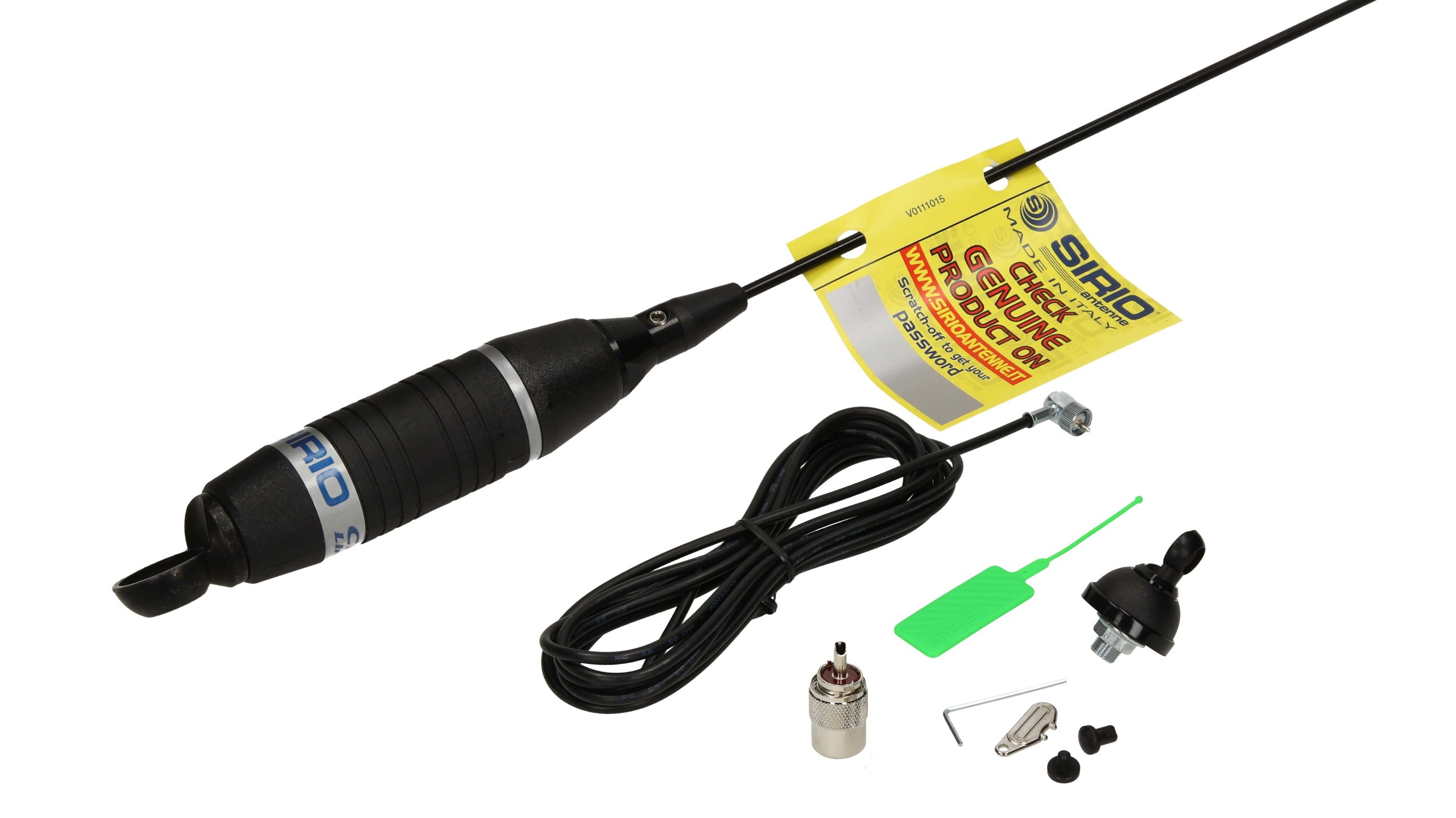 Антенна КБ Сирио омега оригинал 95км с кабелем АС8