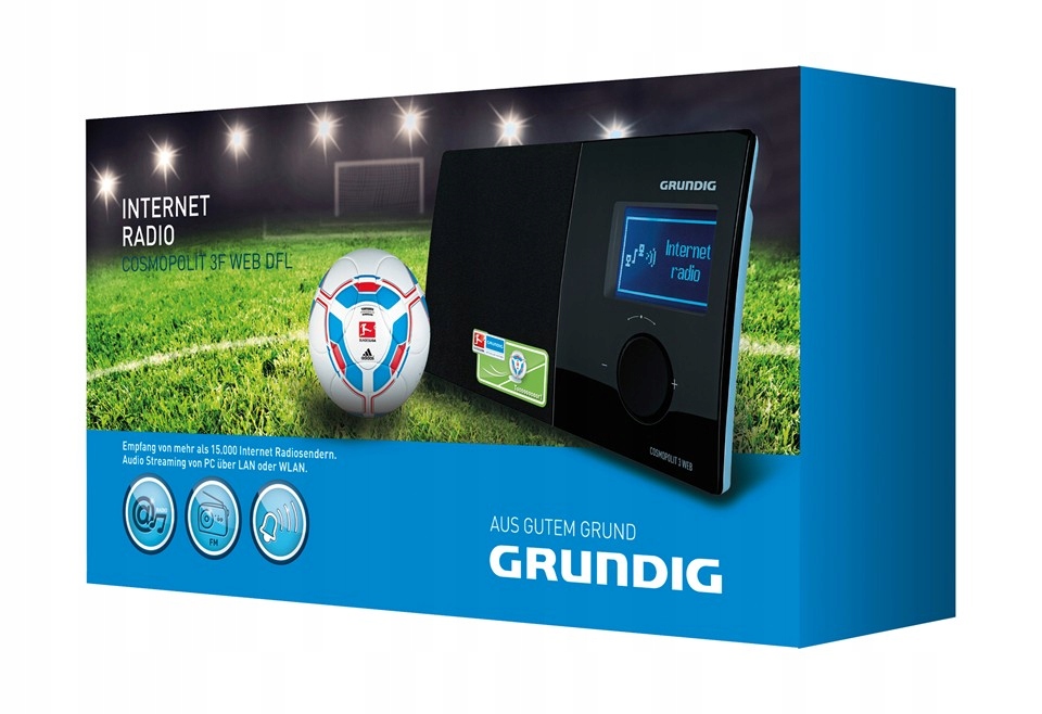 GRUNDIG RADIO INTERNETOWE COSMOPOLIT 3F+ WEB Model COSMOPOLIT 3F+