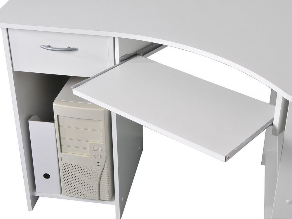 Biurko białe narożne komputerowe Direkta Marka SFM