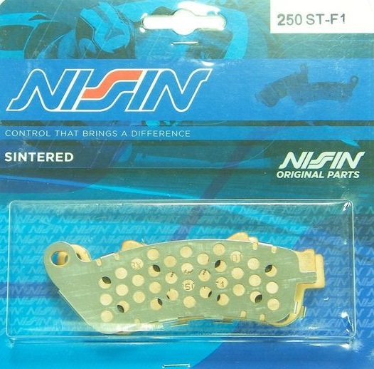 2P250ST - Gold Nissin sinter pads Honda VFR 800 Fi 98-05