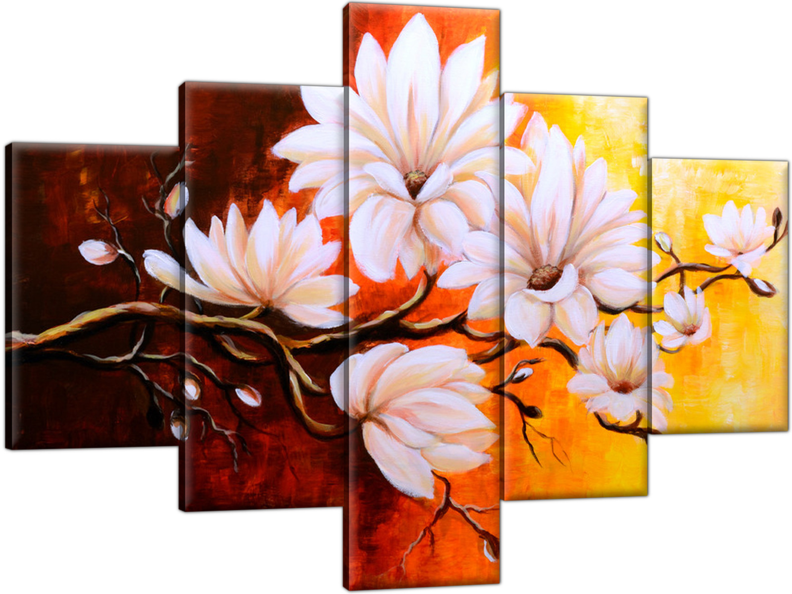 

Kwiaty Tulipany Obraz 100x70 Magnolia Tryptyk