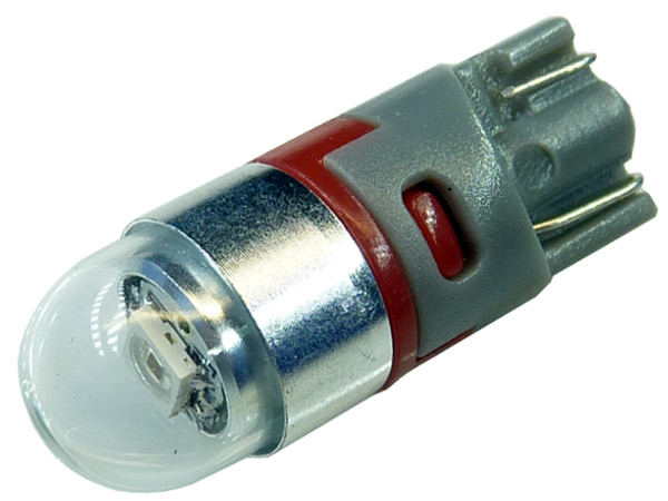 T10 W5W LED CREE czerwony przeciwmgłowe 12V 24V 5W