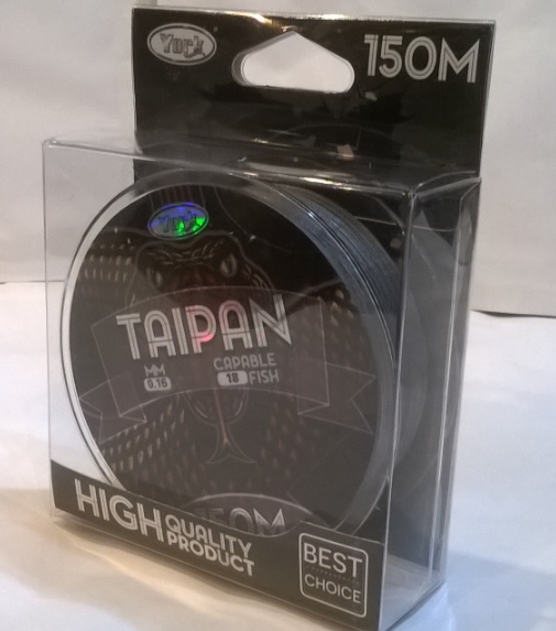 Plecionka York Taipan 0,16mm 150m Szara