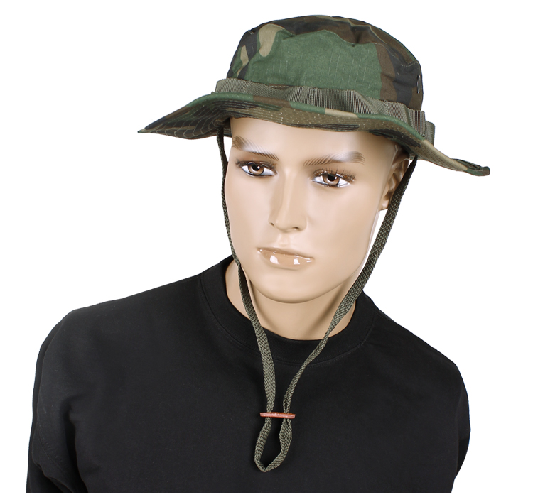 KAPELUSZ US ARMY BOONIE HAT - WOODLAND MORO - L Marka inna