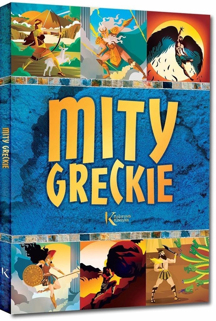 

Mity Greckie ilustracje duża czcionka ktw 8982
