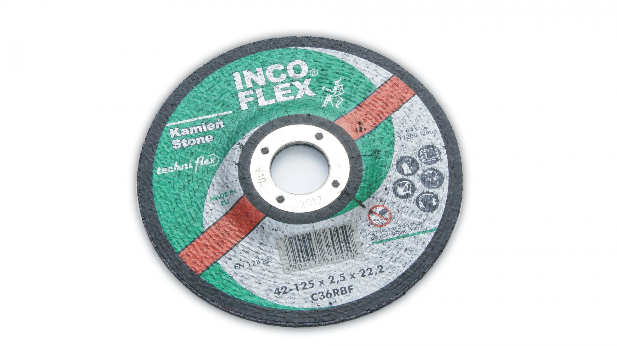 

Tarcze Do Cięcia Kamienia 125x2.5x22 Incoflex T.42