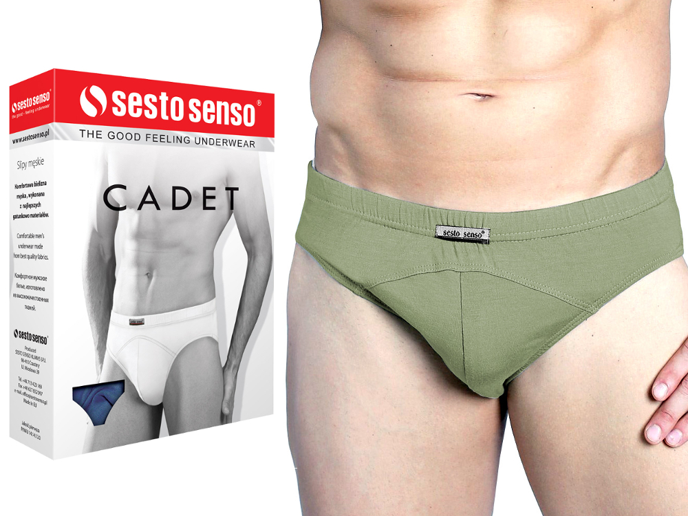 

Slipy Męskie cadet Sesto Senso kolory - r.L