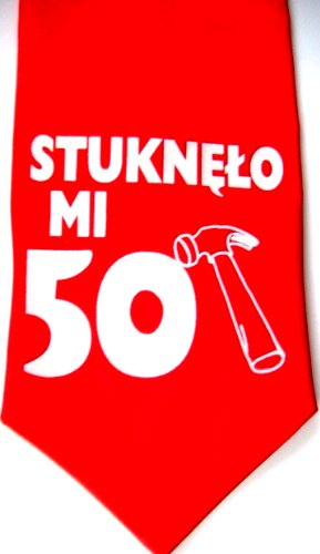 

Krawat 50-tka urodziny Śmieszny dla Faceta