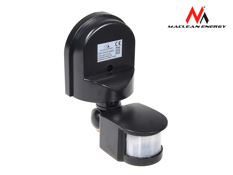 ŚCIENNY CZUJNIK RUCHU PIR I ZMIERZCHU ZEWNĘTRZNY IP44 do LED Maclean MCE25 EAN (GTIN) 5903292802336