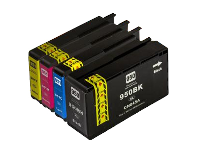 

4x Tusz Do HP950XL HP951XL 8100 8600 251dw 276dw