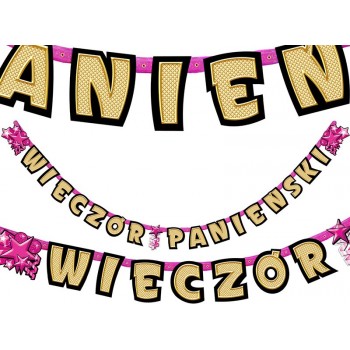 

Baner Wieczór Panieński 292 cm Girlanda dekoracja