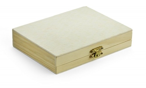 Zestaw plastyczny drewniana skrzynka FARBY KREDKI Kod producenta 56-0504068