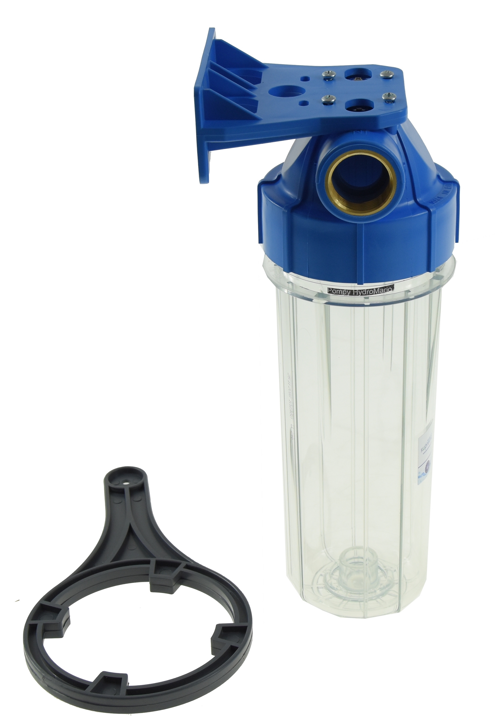 Filtr wody - obudowa korpus 1CAL+WIESZAK+KLUCZ