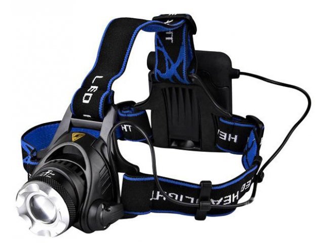LATARKA czołowa CZOŁÓWKA dioda led T6 z zoom MOCNA Kod producenta 2457