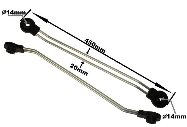 ŁĄCZNIK PRZEWRACARKI PASOWEJ Z PLASTIKIEM DŁUGI Numer katalogowy części 5266041001