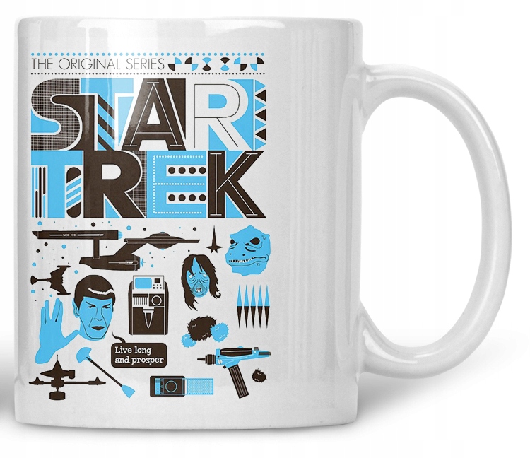 

Kubek Startrek Star Trek Spock Kirka