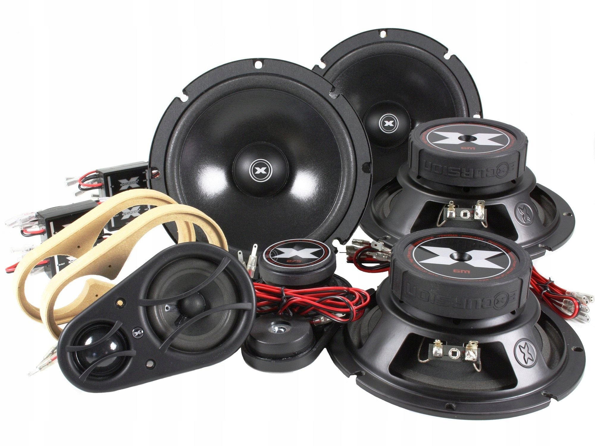 Excursion SX-6.3C+ Głośniki Odsep. 93dB 45-20000Hz Marka Excursion