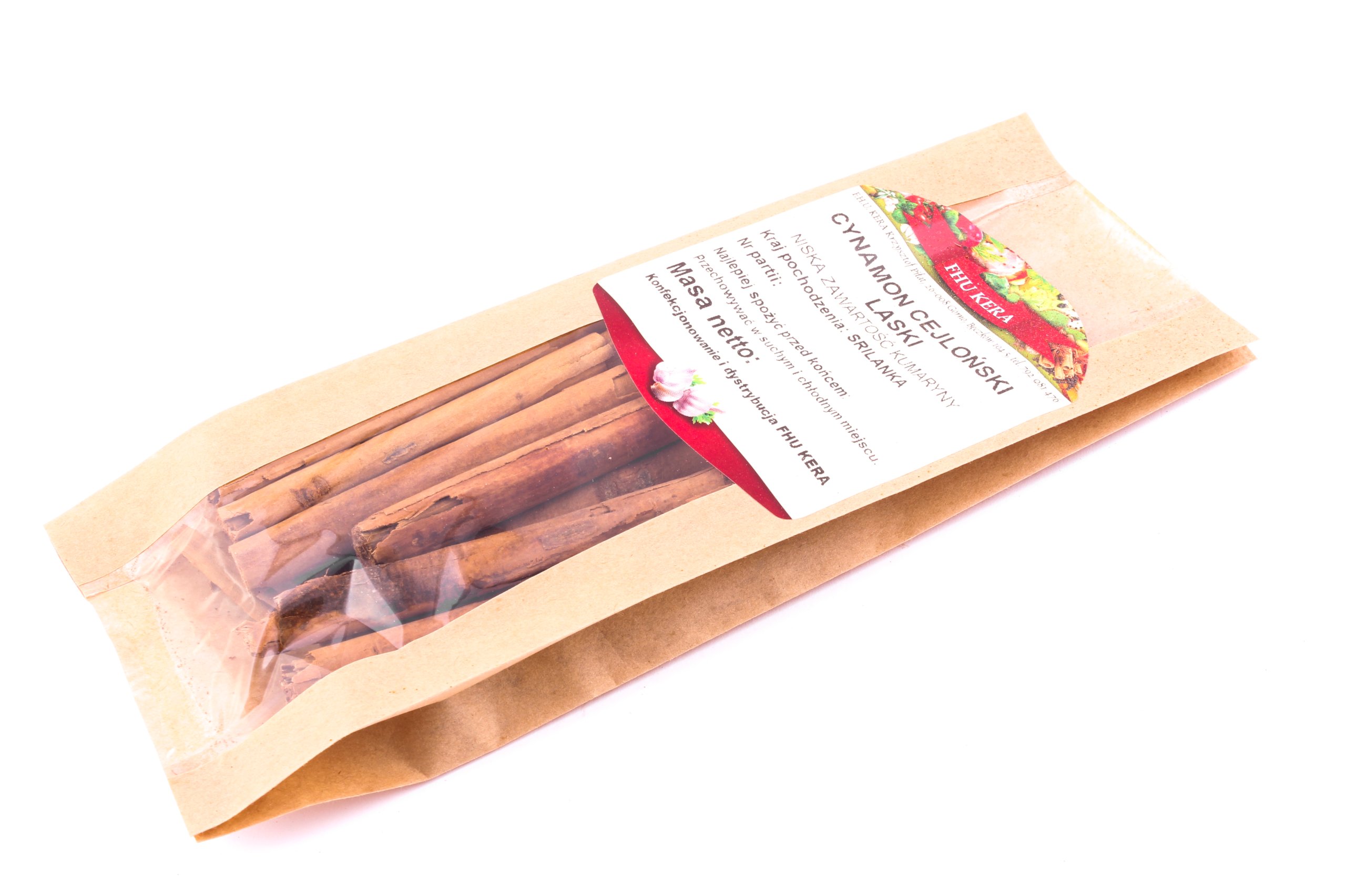 Cynamon Cejloński Laski Laska Aż 500 gram Kera