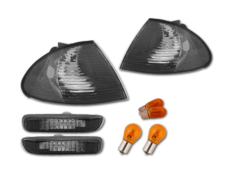 KPBM17 - Указатель поворота мигалка BMW 3 E46 седан SMOKE DEPO FK