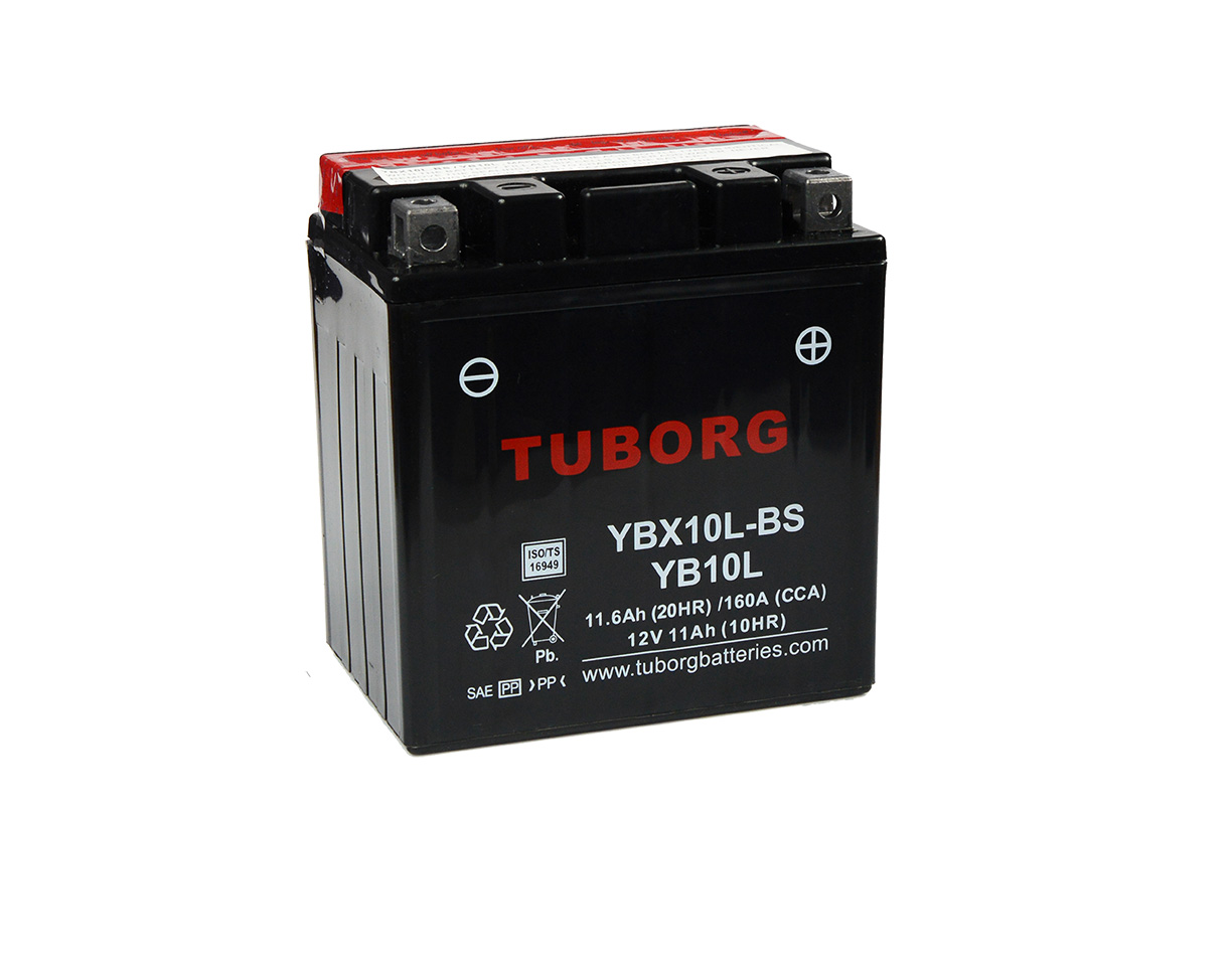

Akumulator Tuborg YBX10L-BS YB10L 10Ah 160A